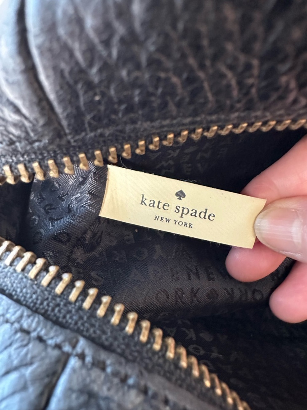 Kate Spade New York Henderson Street Sawyer Satchel Bag In Black/ Pumice Color - Picture 12 of 15